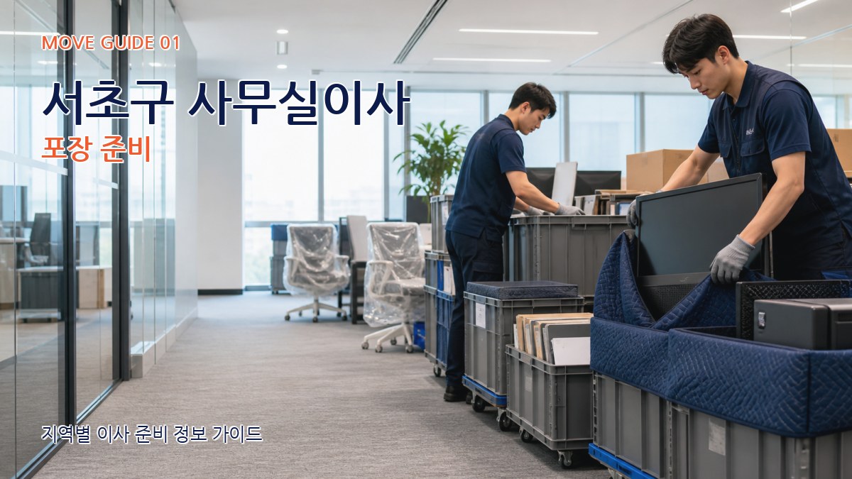 서초구 사무실이사