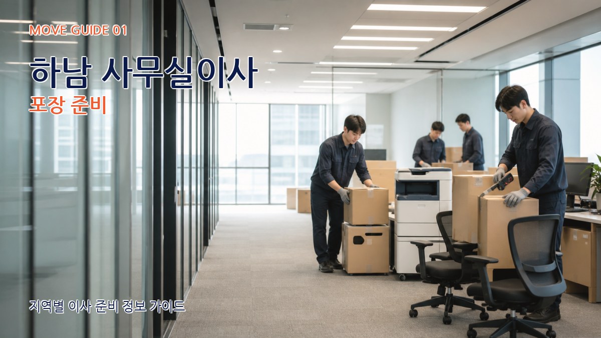 하남 사무실이사