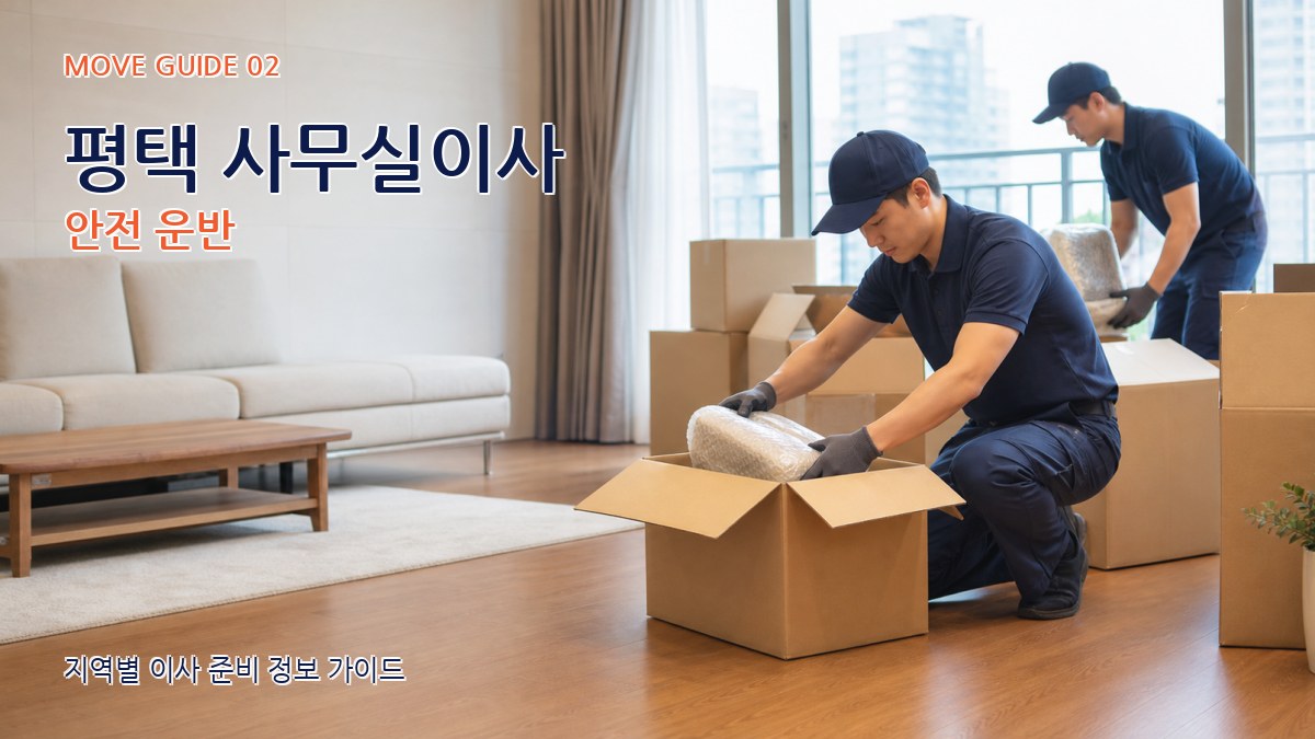 평택 사무실이사 안전 운반