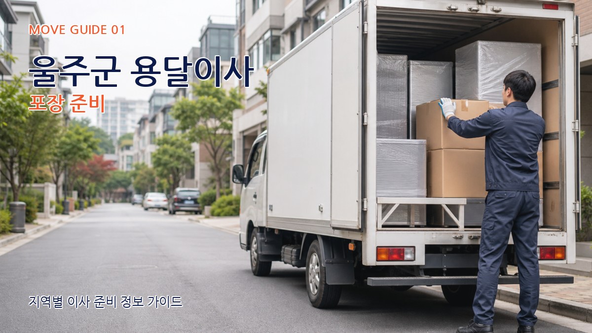 울주군 용달이사