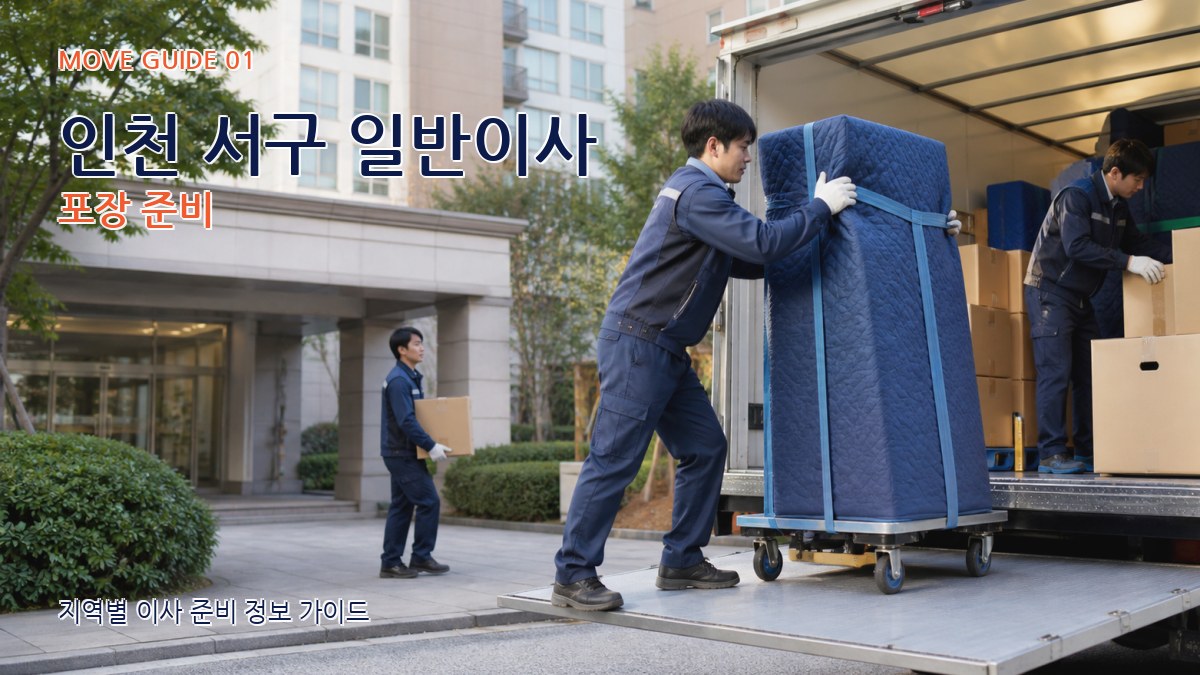 인천 서구 일반이사