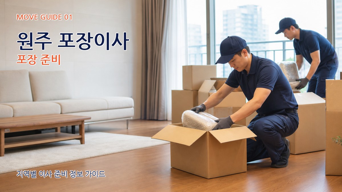 원주 포장이사