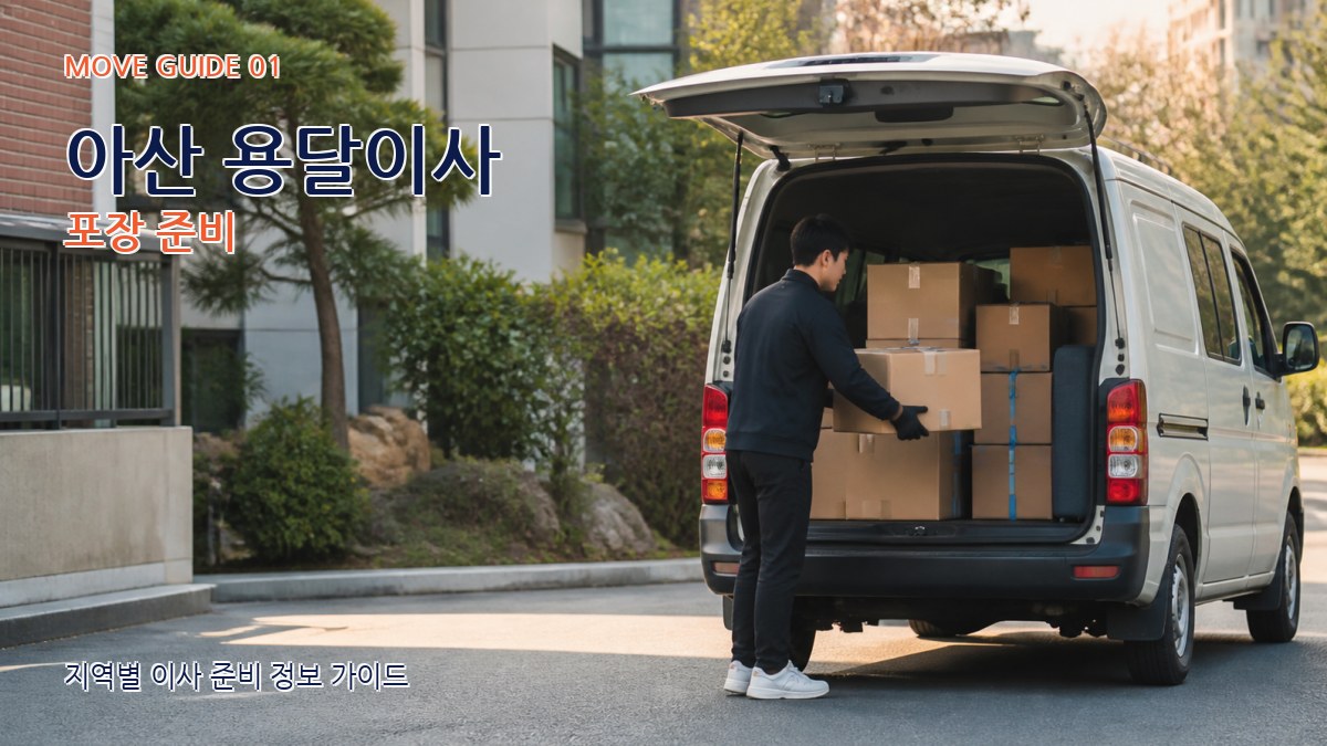 아산 용달이사
