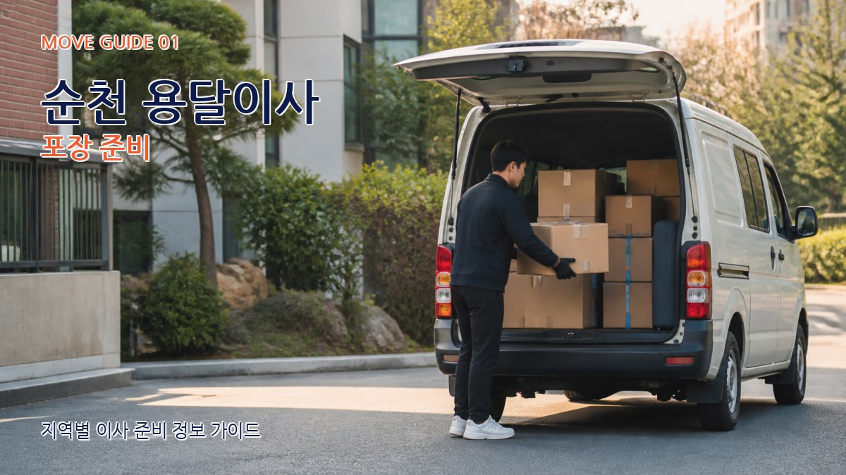 순천 용달이사