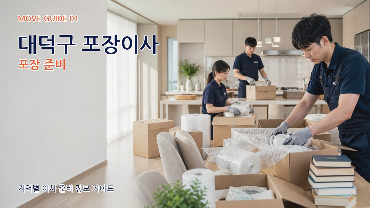 대덕구 포장이사