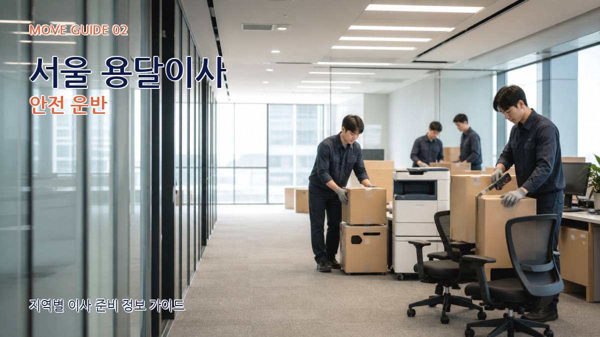서울 용달이사 안전 운반