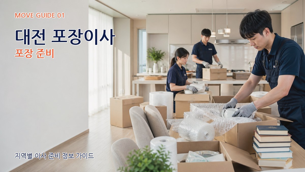 대전 포장이사