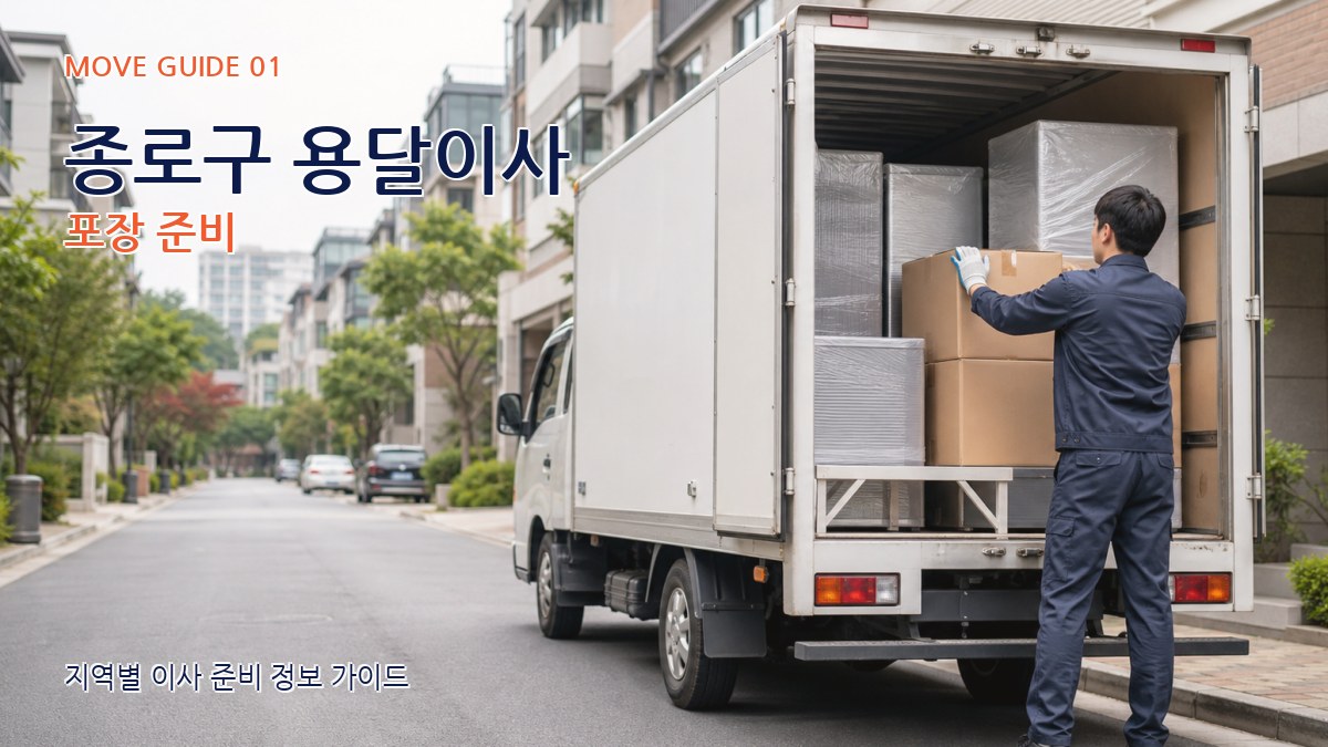 종로구 용달이사