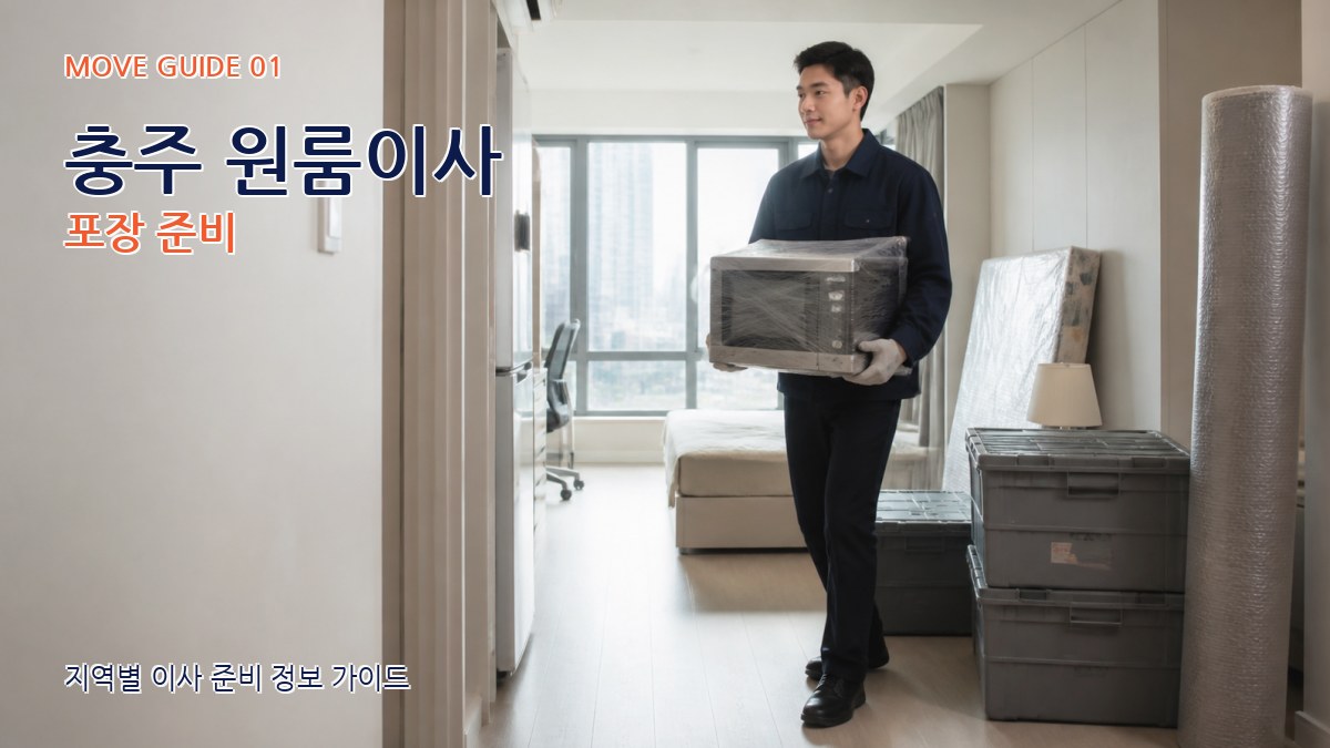 충주 원룸이사