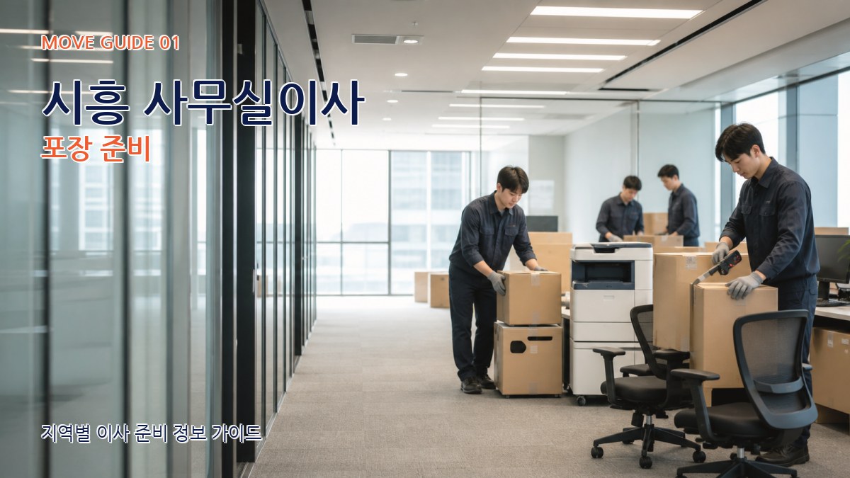 시흥 사무실이사