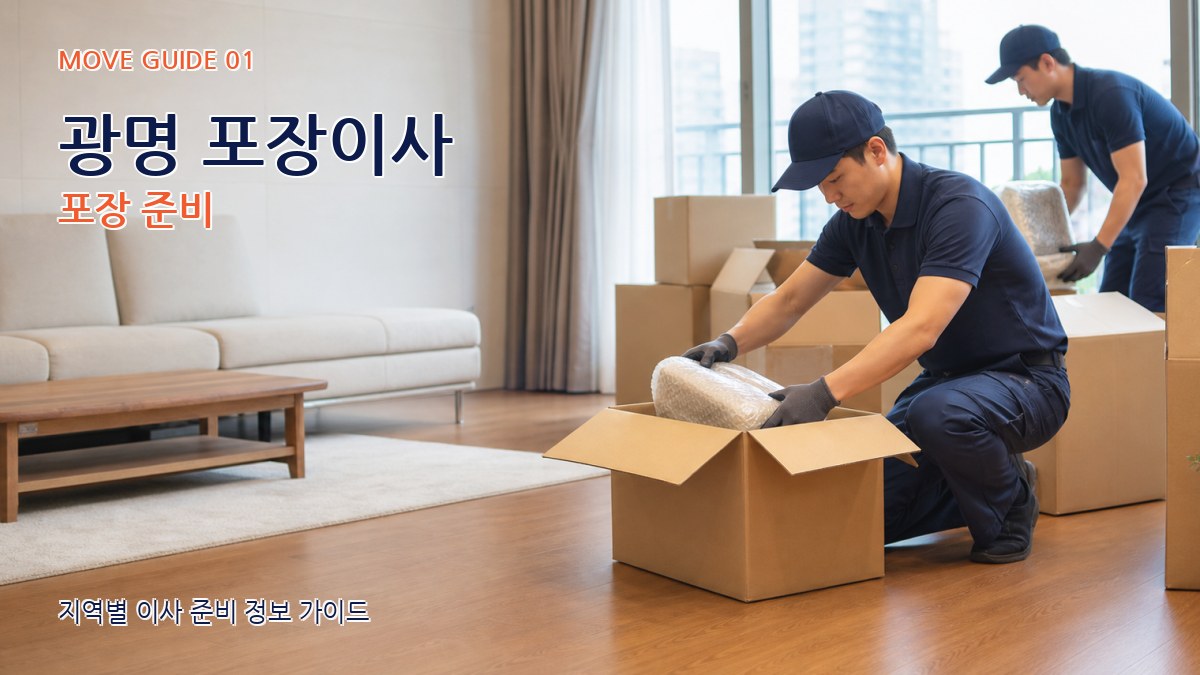 광명 포장이사