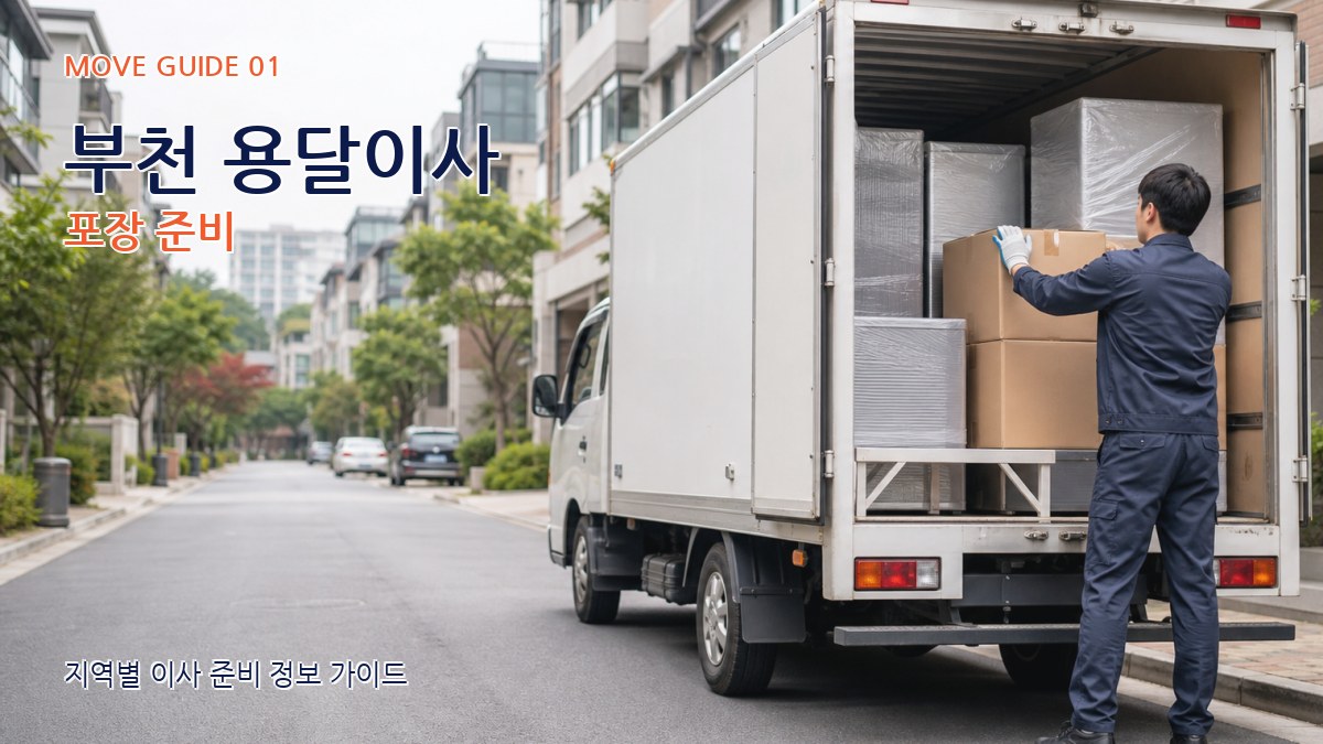 부천 용달이사