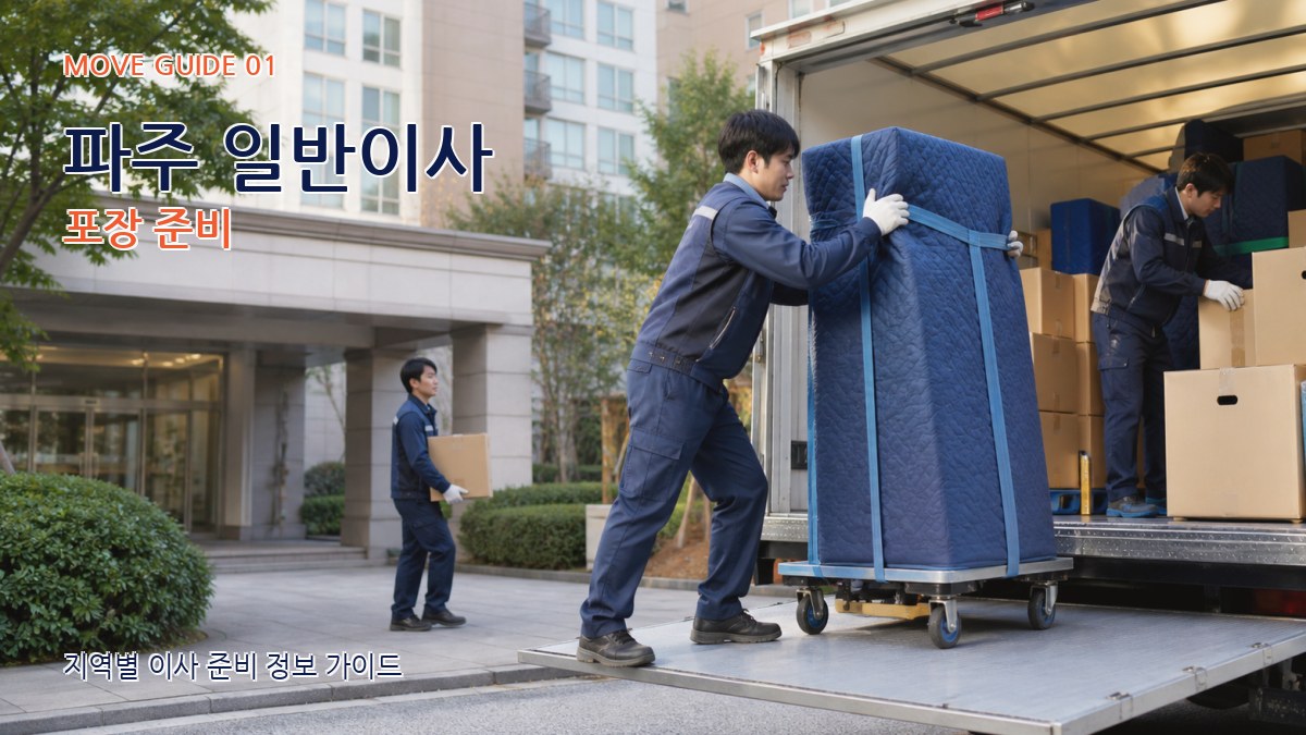 파주 일반이사