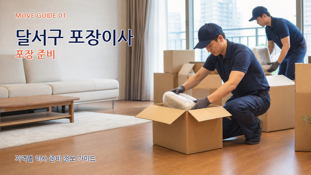 달서구 포장이사