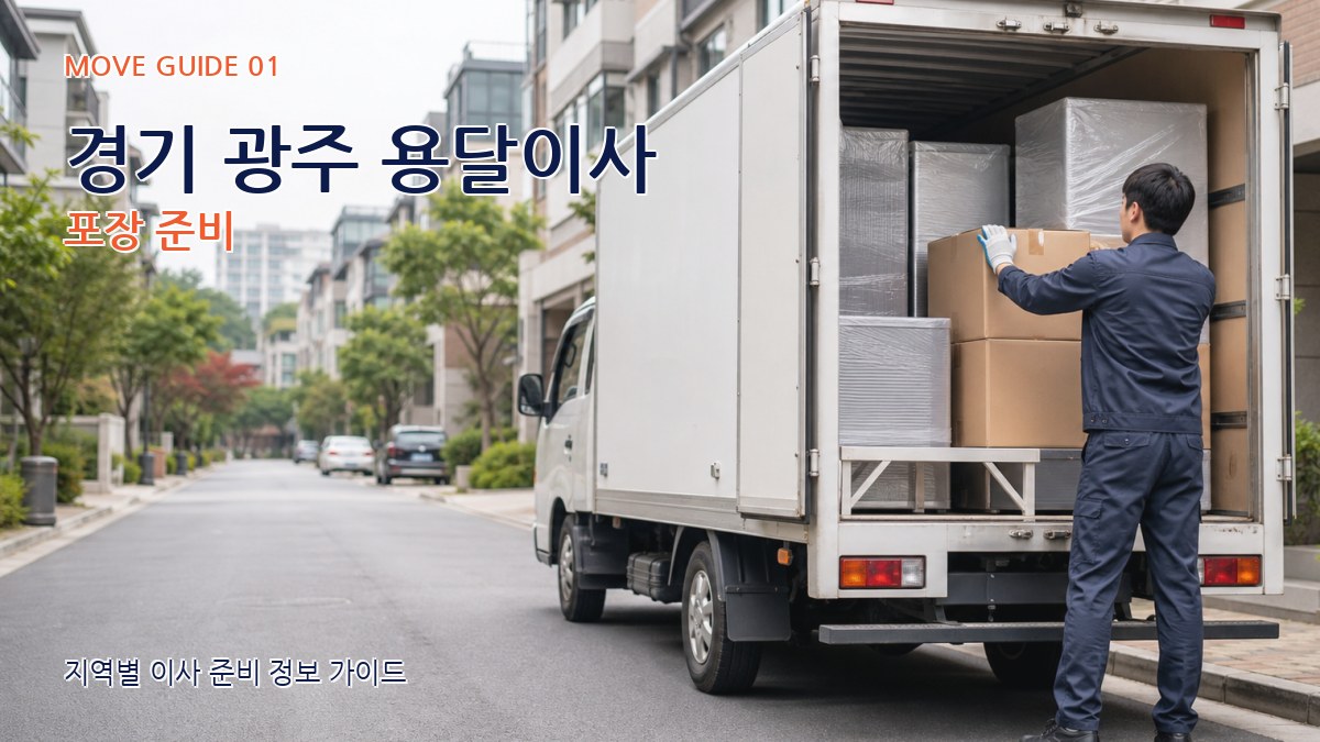 경기 광주 용달이사