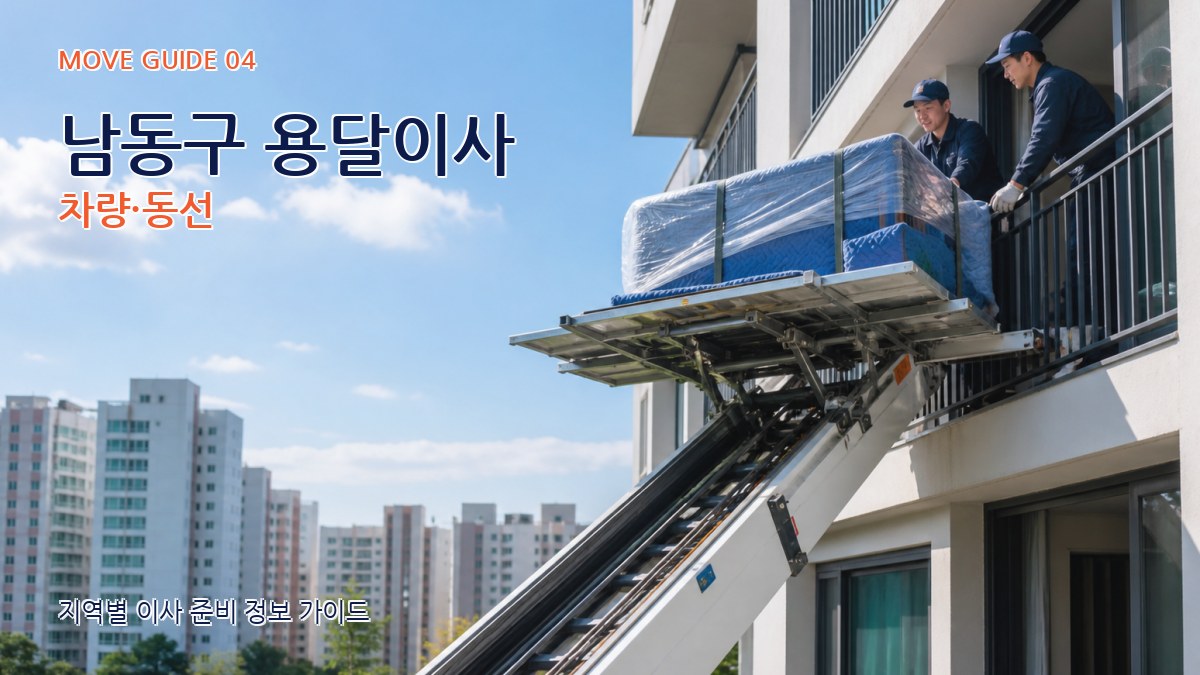 남동구 용달이사 차량·동선