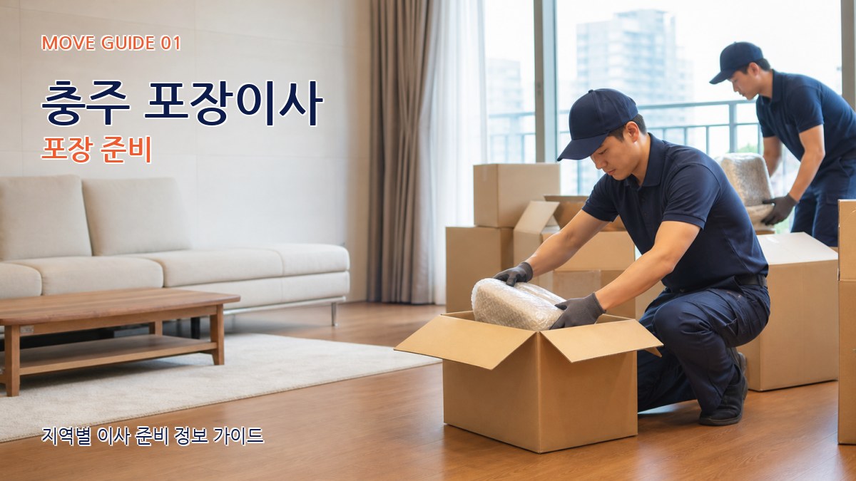 충주 포장이사