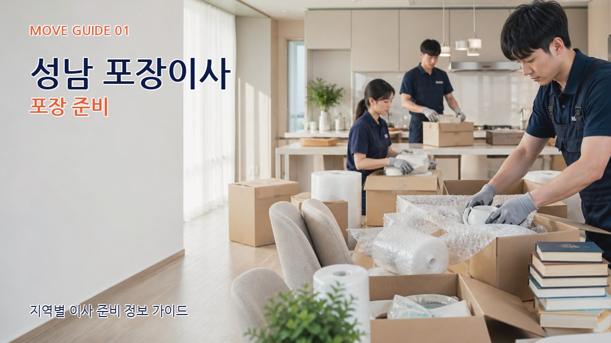 성남 포장이사