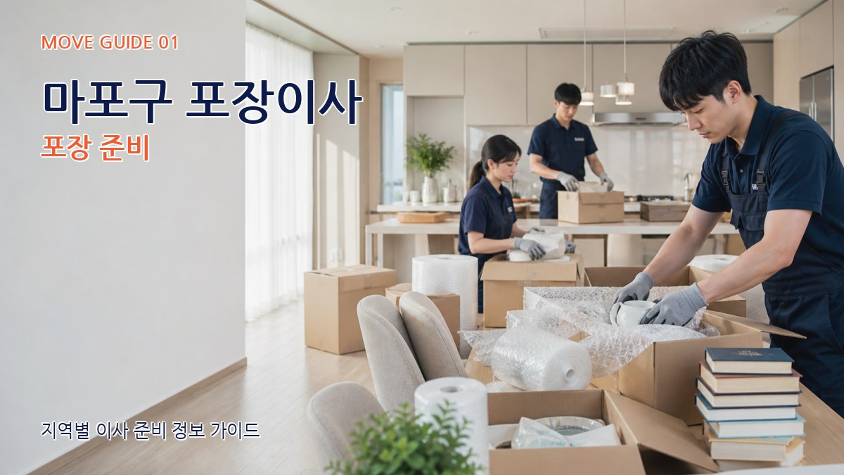마포구 포장이사