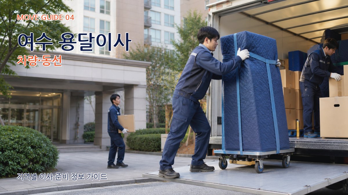여수 용달이사 차량·동선
