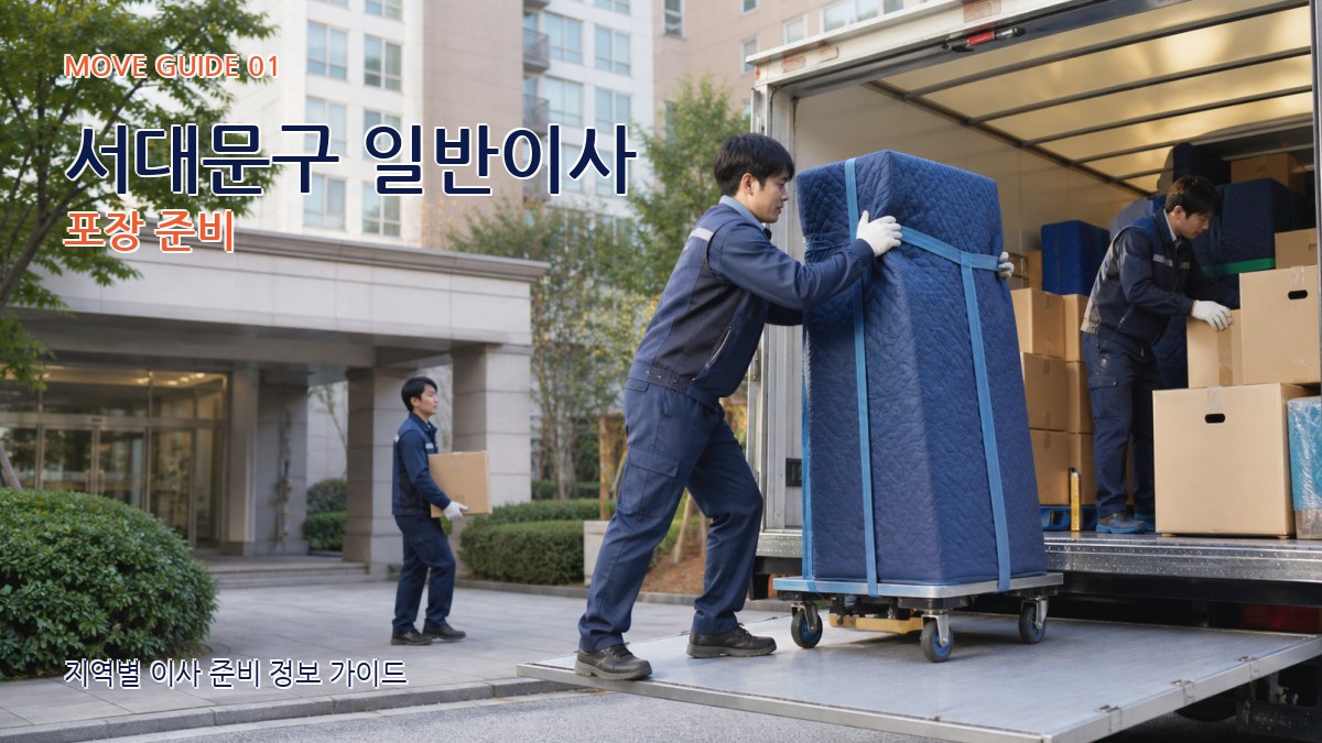 서대문구 일반이사