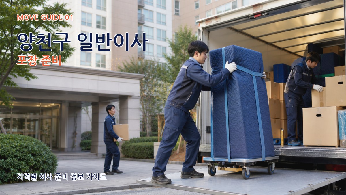 양천구 일반이사