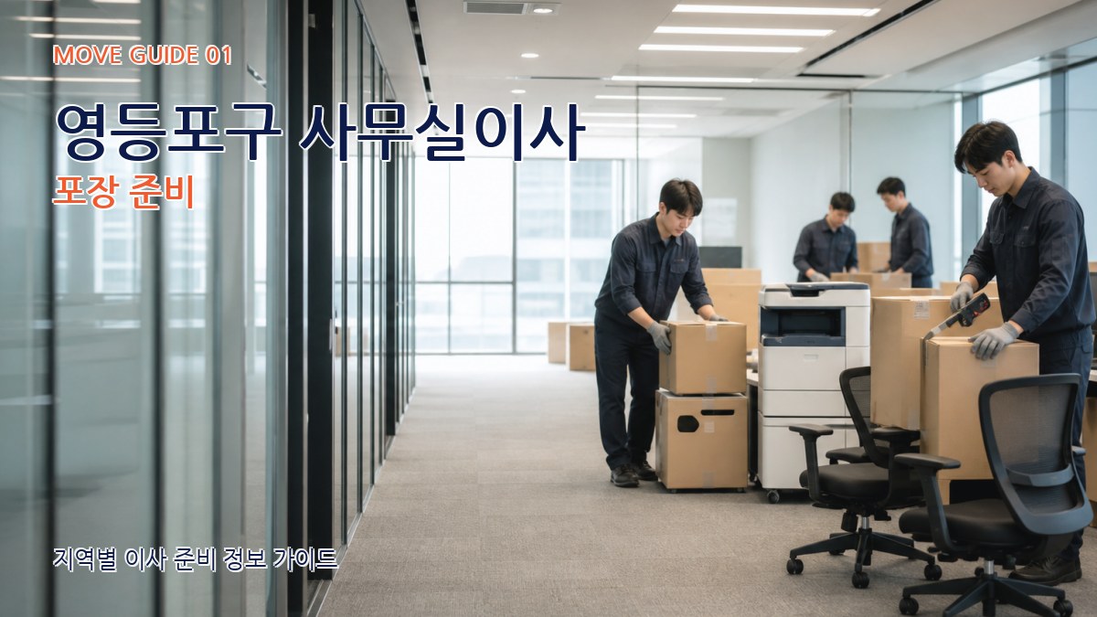 영등포구 사무실이사