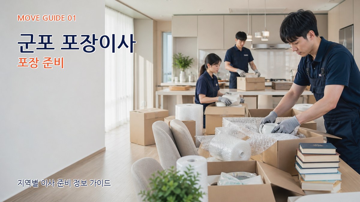 군포 포장이사