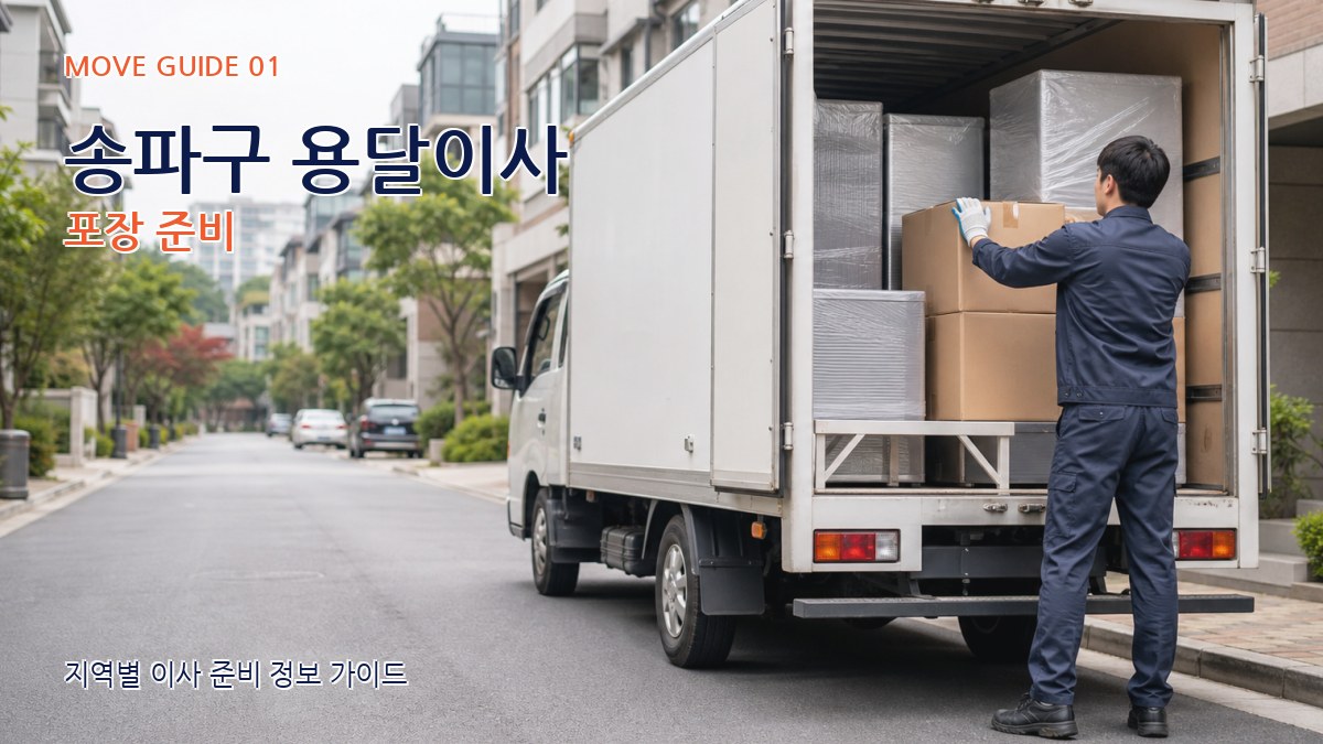 송파구 용달이사