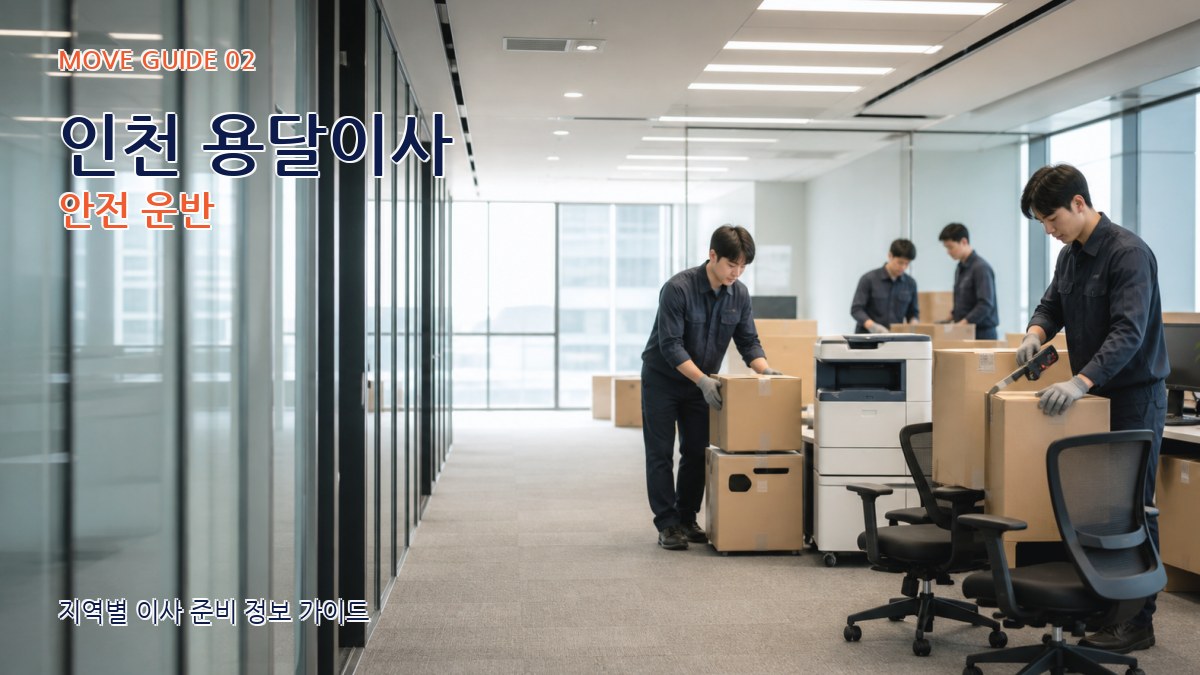 인천 용달이사 안전 운반