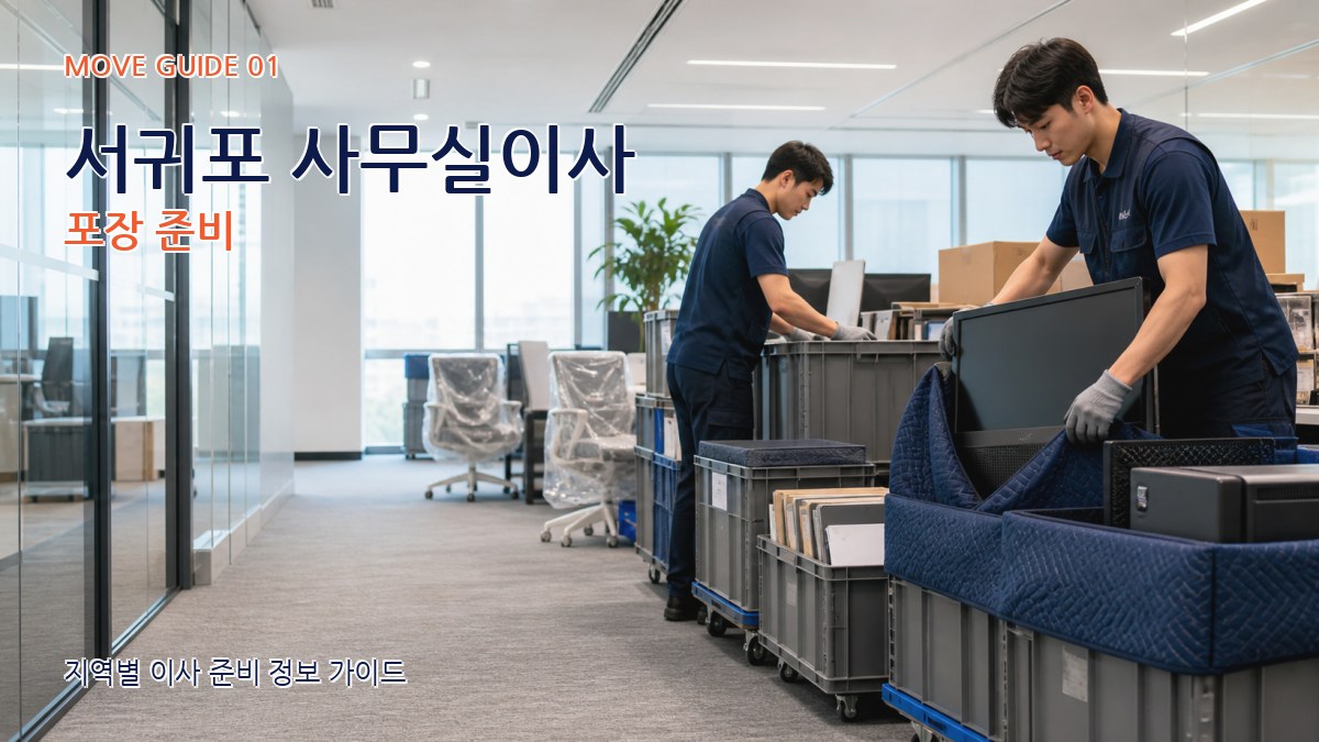 서귀포 사무실이사