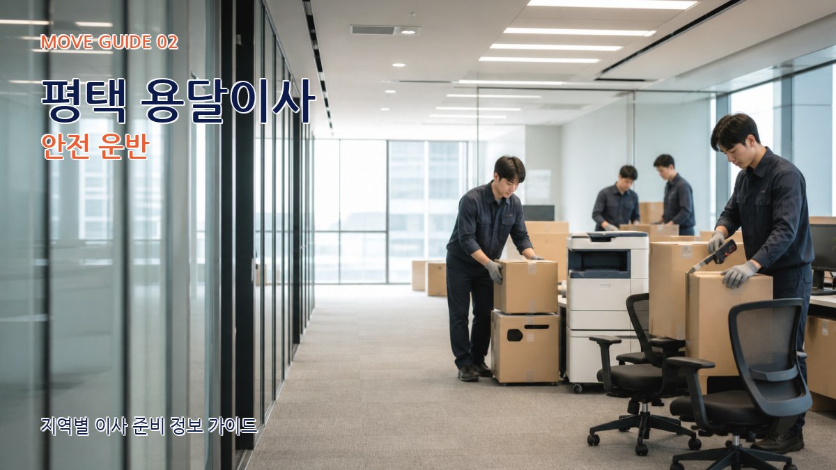 평택 용달이사 안전 운반