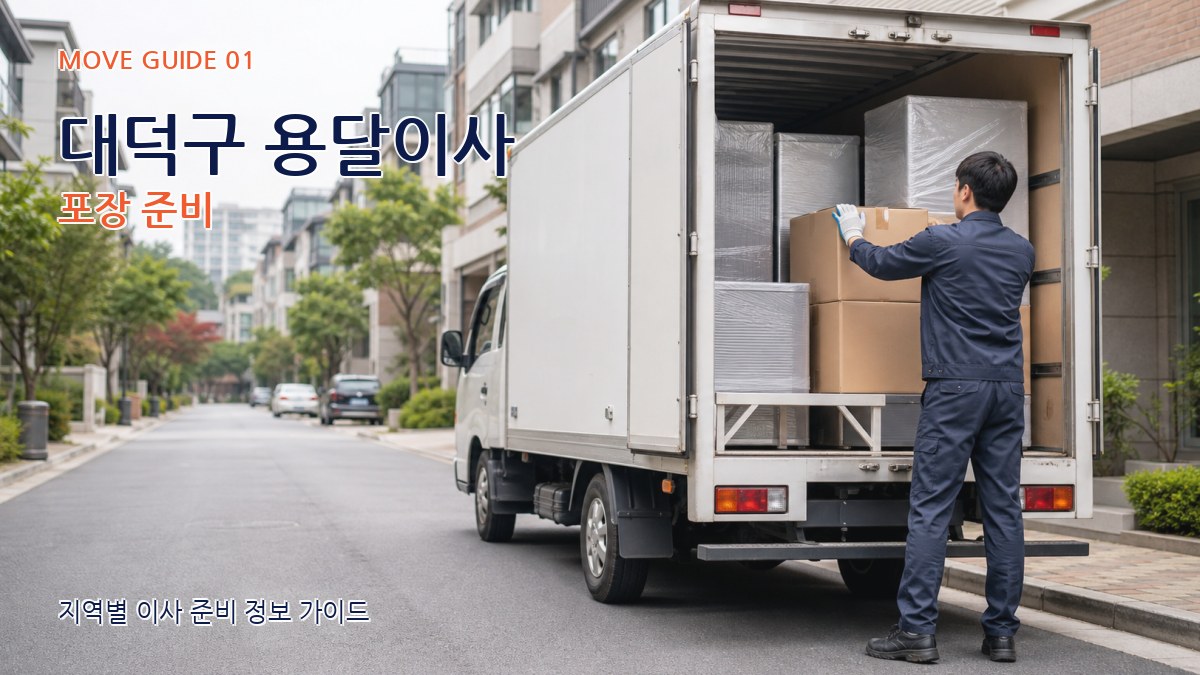 대덕구 용달이사