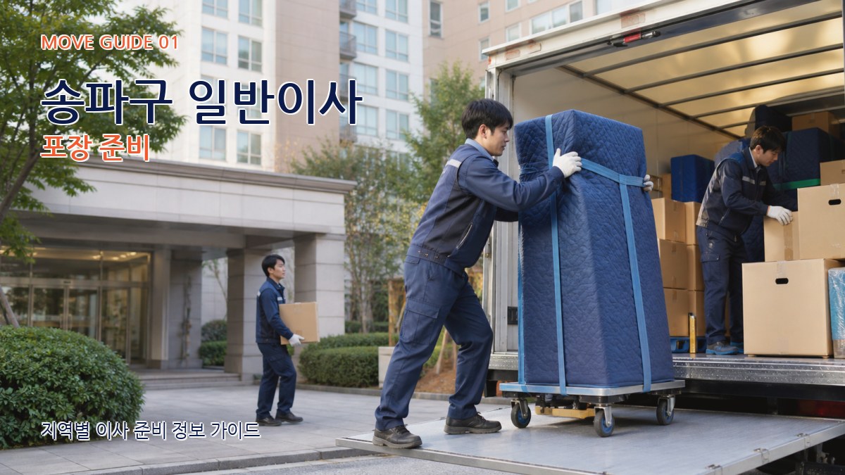 송파구 일반이사