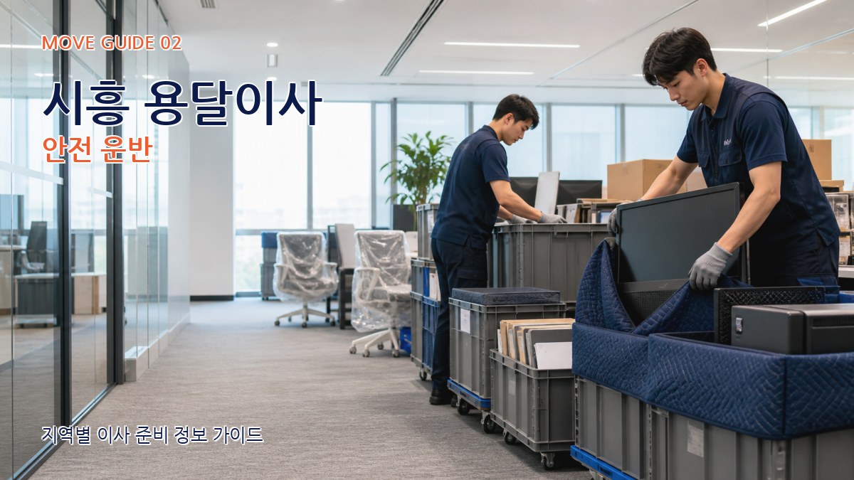 시흥 용달이사 안전 운반