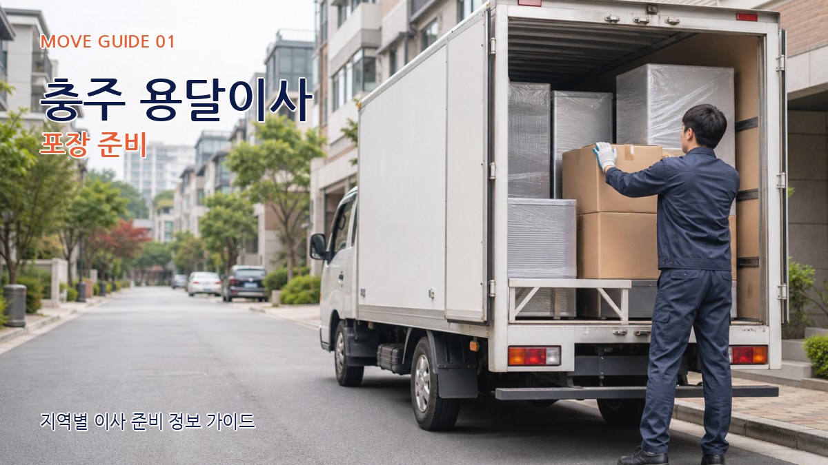 충주 용달이사
