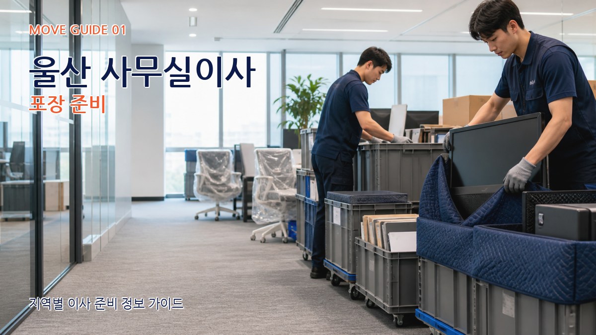 울산 사무실이사
