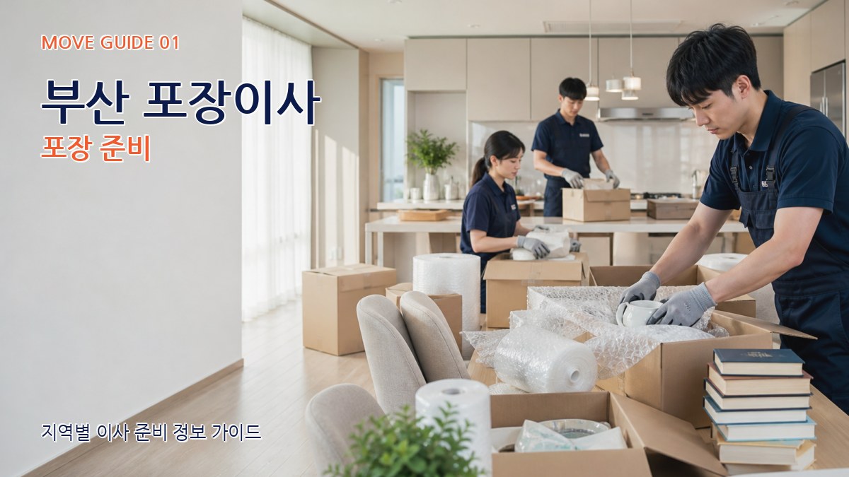 부산 포장이사