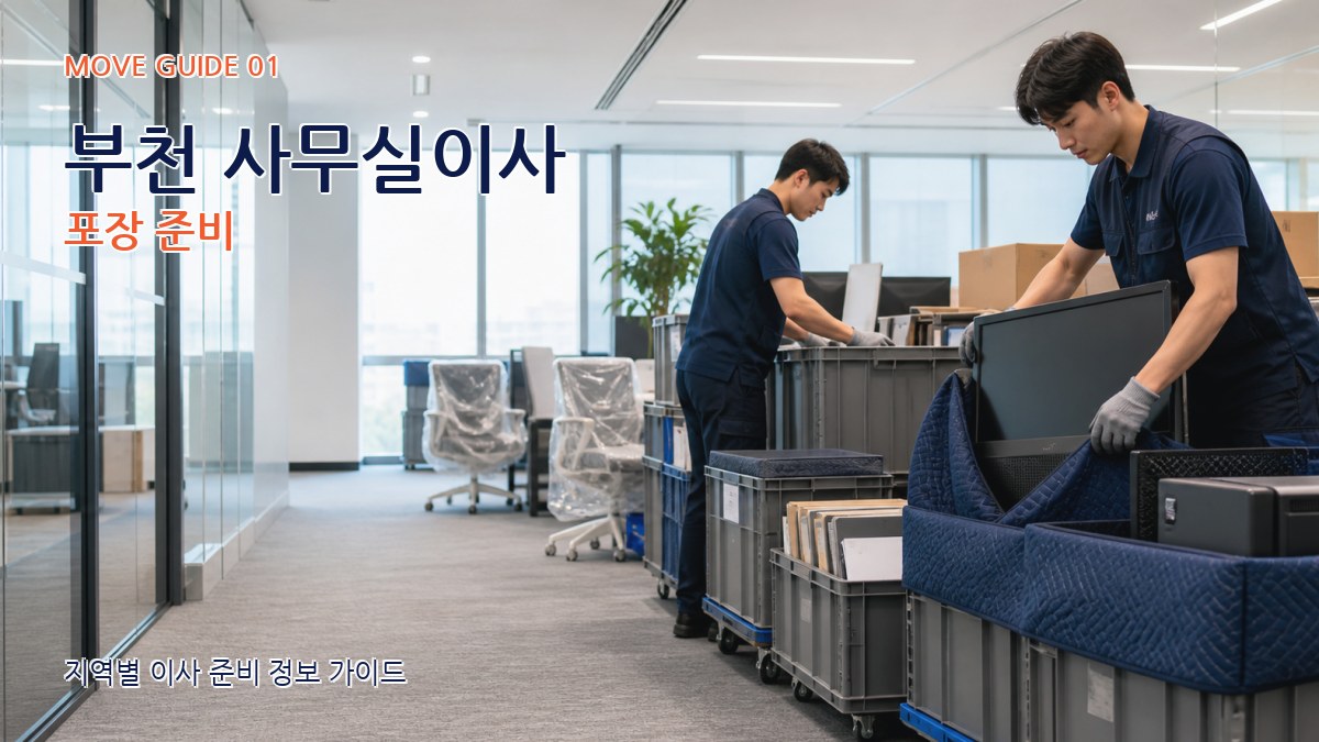 부천 사무실이사