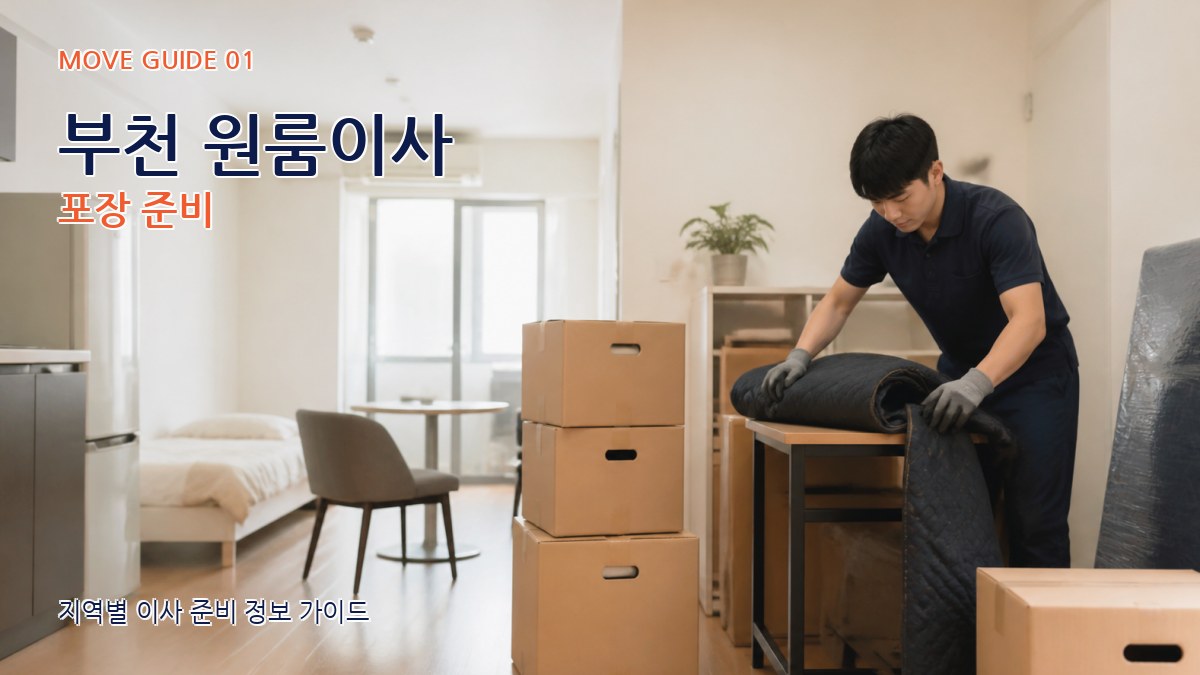 부천 원룸이사